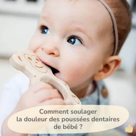 Poussées dentaires de bébé : des produits pour soulager votre enfant 