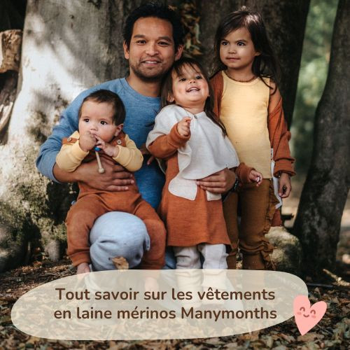 Tout savoir sur les vêtements en laine mérinos Manymonths